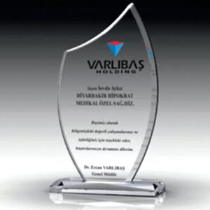 Kristal Plaket