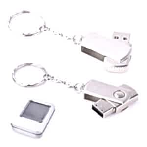 USB 3.0 Bellek 32 GB Döner Kapaklı Metal Anahtarlık