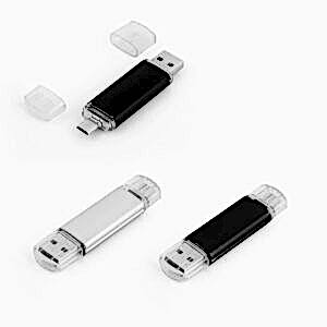 16 GB  OTG Özellikli Metal USB Bellek
