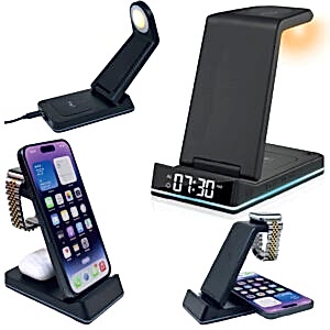 5’i 1 Arada Wireless Şarj İstasyonu