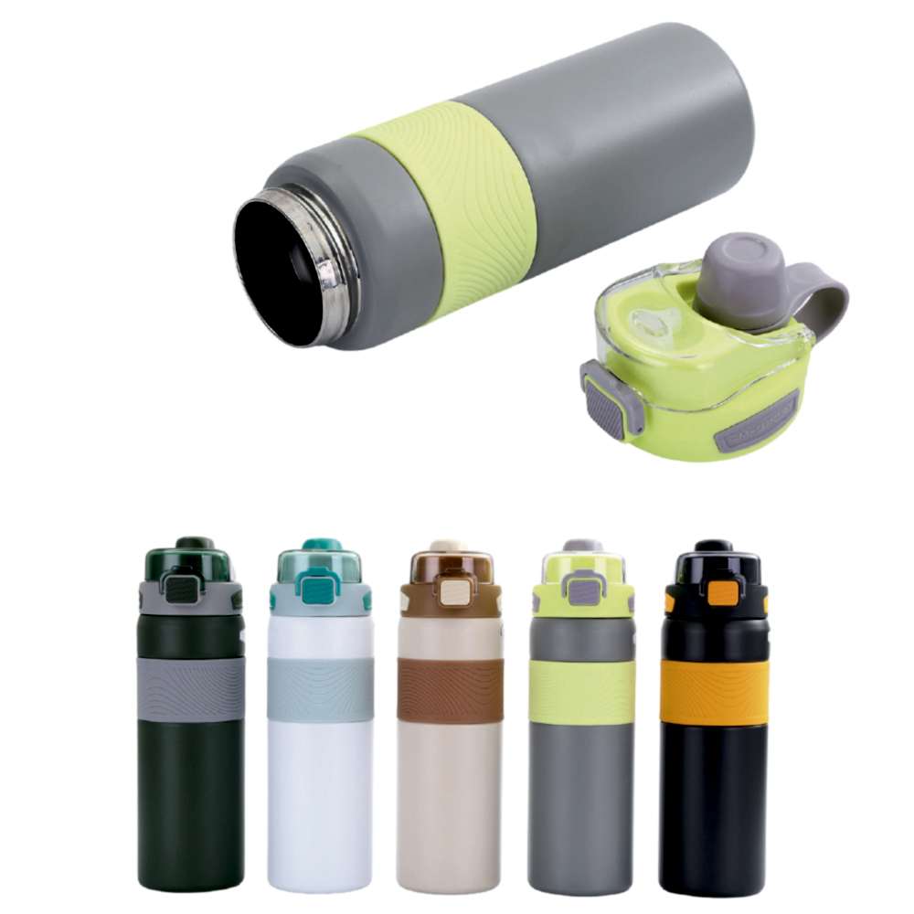 Basmalı Kapaklı Çelik Termos 450 ml