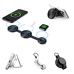 3'ü 1 Arada Wireless Kablosuz Şarj Cihazı